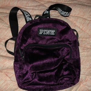 pink mini backpack